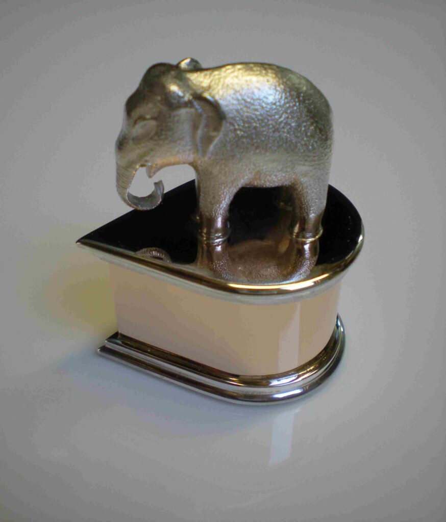 Sterling Silver Elephant First Tooth Pot