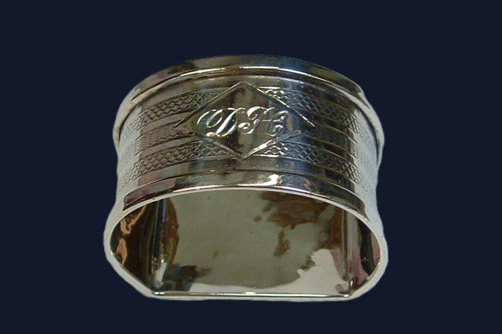 Sterling Silver Handmade Napkin